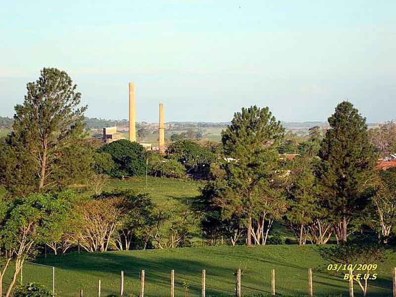 PONTE ALTA-MG-CHAMINS DA ANTIGA FBRICA DE CIMENTO-FOTO:PONTEALTA.COMUNIDADES.NET - PONTE ALTA - MG