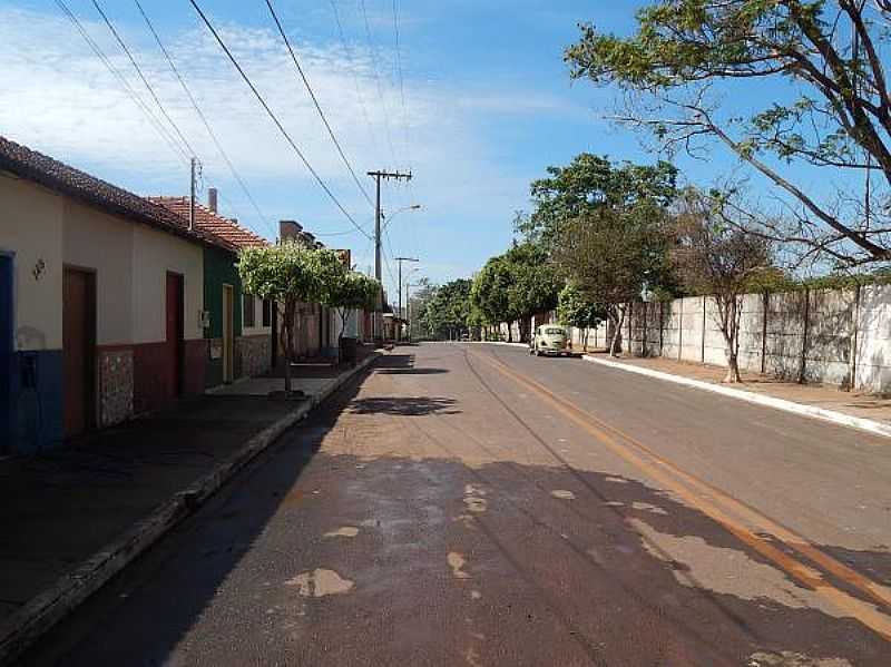 PONTE ALTA-MG-RUA DO COMRCIO-FOTO:PONTEALTA.COMUNIDADES.NET - PONTE ALTA - MG