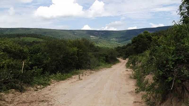 PONTO DOS VOLANTES-MG-ESTRADA Q LEVA AO SABO NA COMUNIDADE DE SO JOO GRANDE-FOTO:DIONE ALVES - PONTO DOS VOLANTES - MG