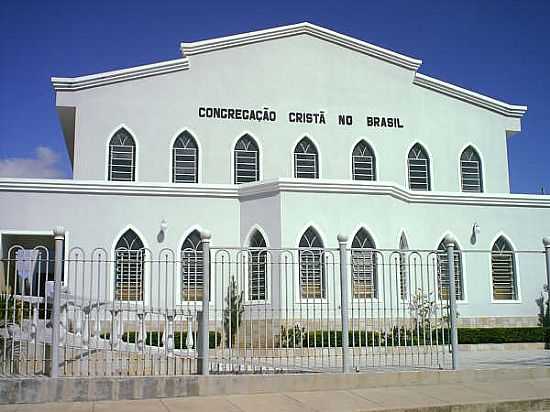 IGREJA DA CONGREGAO CRIST DO BRASIL EM PORTEIRINHA-FOTO:CONGREGAO CRIST.NET - PORTEIRINHA - MG