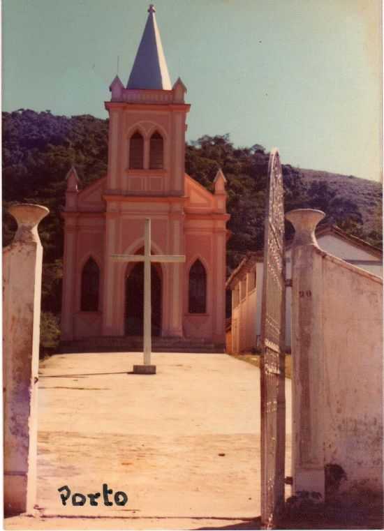 IGREJA, POR LINDOLFO GUIMARES - PORTO DAS FLORES - MG
