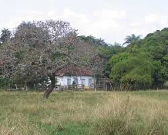 CASA NA REA RURAL EM QUARTEL DE SO JOO-FOTO:TREKEARTH. - QUARTEL DE SO JOO - MG