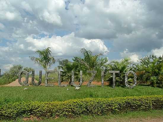 QUELUZITO-MG-ENTRADA DA CIDADE-FOTO:ROGRIO SANTOS PEREI - QUELUZITO - MG