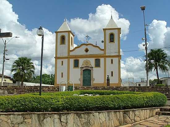 QUELUZITO-MG-MATRIZ DE SANTO AMARO ABADE-FOTO:ROGRIO SANTOS PEREI - QUELUZITO - MG