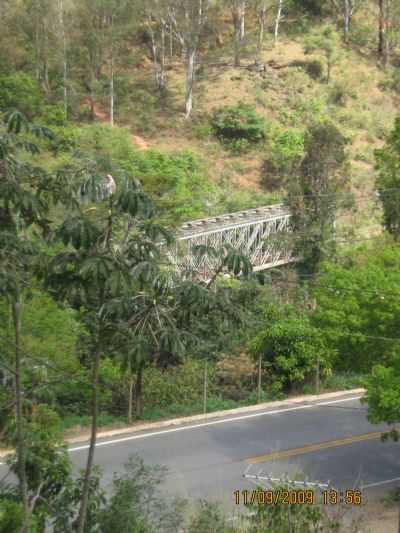 PONTE DE FERRO EM RAPOSOS, POR ELIAS DA KOMBI - RAPOSOS - MG