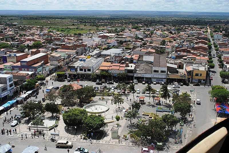 ARACI-BA-VISTA DA PRAA N.SRA.DA CONCEIO E A CIDADE-FOTO:DANILOVICTOR - ARACI - BA