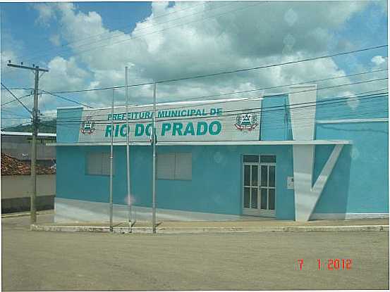 PREFEITURA MUNICIPAL DE RIO DO PRADO, POR FIRMINO OTONI - RIO DO PRADO - MG