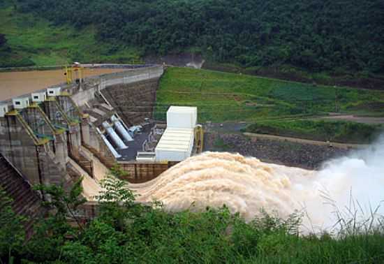 USINA HIDRELTRICA DE CANDONGA EM RIO DOCE-MG-FOTO:BELQUIOR - RIO DOCE - MG
