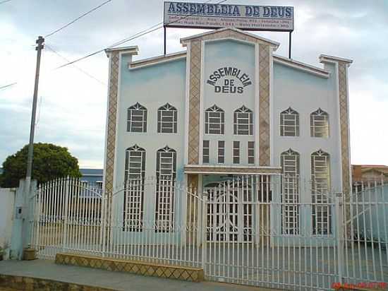 IGREJA DA ASSEMBLIA DE DEUS EM RIO PARDO DE MINAS-FOTO:CLEIDIMARVIANA - RIO PARDO DE MINAS - MG