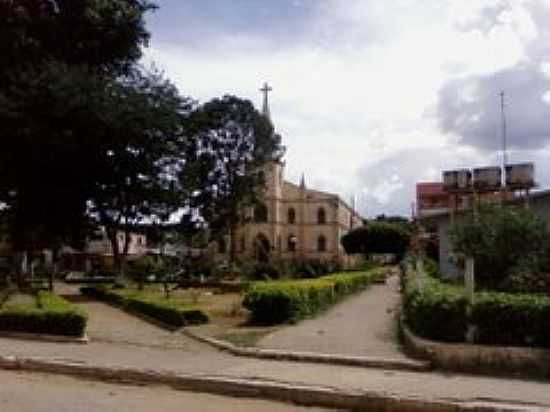 PRAA E IGREJA MATRIZ EM RIO PARDO DE MINAS-FOTO:RMULO HENOK - RIO PARDO DE MINAS - MG