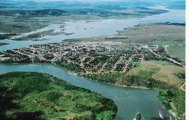 SALTO DA DIVISA-MG-VISTA AREA-FOTO:FACEBOOK - SALTO DA DIVISA - MG