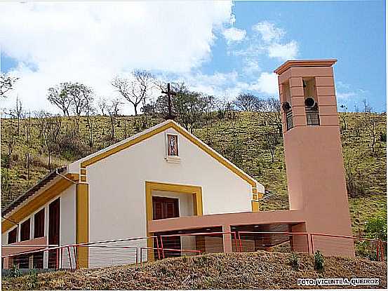 IGREJA DE SO SEBASTIO EM NOVA SOBERBO,MUNICPIO DE SANTA CRUZ DO ESCALVADO-MG-FOTO:VICENTE A. QUEIROZ - SANTA CRUZ DO ESCALVADO - MG