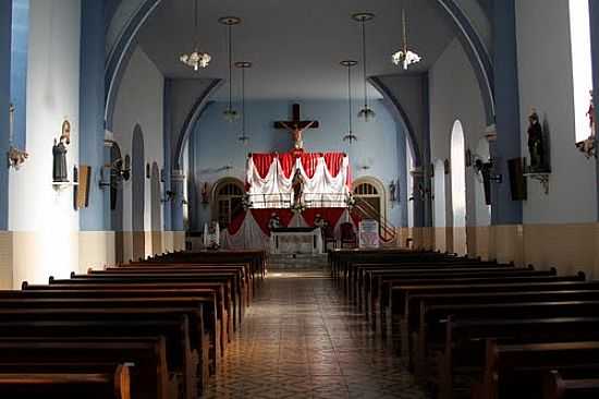 INTERIOR DA IGREJA MATRIZ DE SANTA CRUZ DO ESCALVADO-MG-FOTO:IANOBRE - SANTA CRUZ DO ESCALVADO - MG