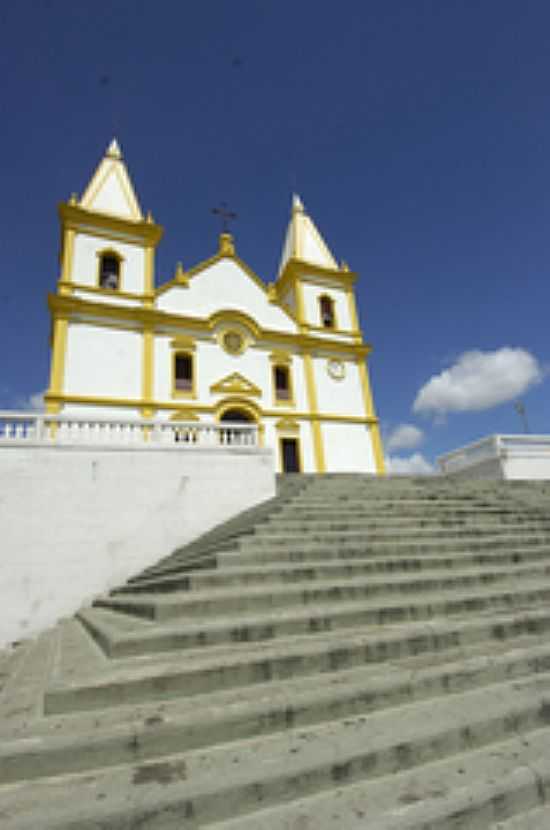 ESCADARIA DA IGREJA MATRIZ EM SANTA LUZIA-FOTO:RENATO WEIL  - SANTA LUZIA - MG