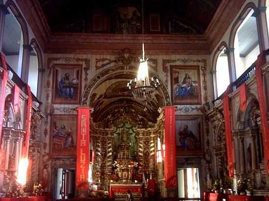 INTERIOR DA IGREJA MATRIZ-FOTO:GUI TORRES - SANTA LUZIA - MG