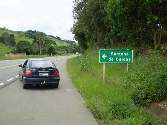 RODOVIA EM SANTANA DE CALDAS-FOTO:EDUARDO CARDOSO REIS - SANTANA DE CALDAS - MG