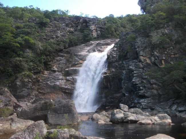 CACHOEIRA DE INHAMES, POR OMAR SANTANA DE OLIVEIRA - SANTANA DE PIRAPAMA - MG