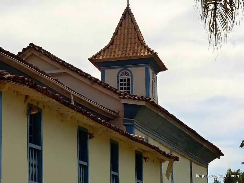 SANTANA DO ALFI-MG-TORRE DA IGREJA DE SANTANA-FOTO:TIO GEGECA - SANTANA DO ALFI - MG