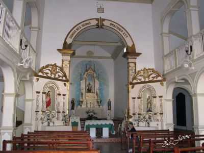 ALTAR MOR DA IGREJA DE N. S. SANTANA, POR JOSE JAIME - SANTANA DO DESERTO - MG