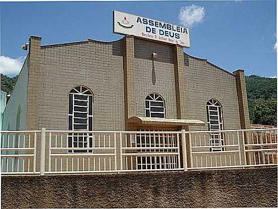 IGREJA DA ASSEMBLIA DE DEUS-FOTO:JAC RODRIGUES SANTI  - SANTANA DO PARASO - MG