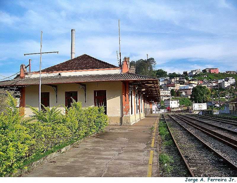 SANTOS DUMONT-MG-ESTAO FERROVIRIA-FOTO:JORGE A. FERREIRA JR - SANTOS DUMONT - MG