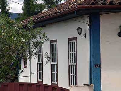 VISTA DE UMA CASA ANTIGA DE SO GONALO-FOTO:MAURICIO_VEIGA - SO GONALO DO RIO ABAIXO - MG