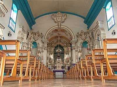 VISTA DO INTERIOR DA IGREJA MATRIZ DE SO GONALO-FOTO:MAURICIO_VEIGA - SO GONALO DO RIO ABAIXO - MG