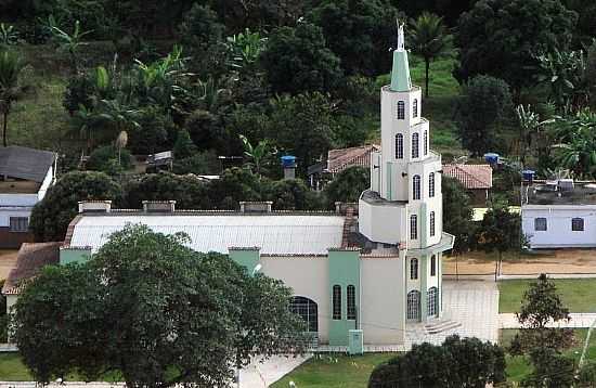 SO JOO DO JACUTINGA-MG-IGREJA DE SO JOO BATISTA E PARCIAL DA CIDADE-FOTO:JOAO BATISTA DUTRA - SO JOO DO JACUTINGA - MG