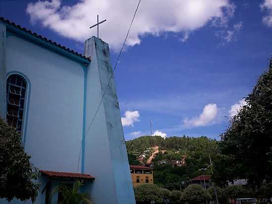 SO JOS DO JACUR-MG-VISTA LATERAL DA MATRIZ-FOTO:GERMAN BRANCOLINI - SO JOS DO JACURI - MG