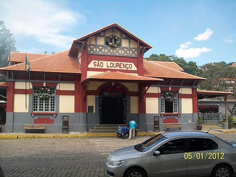 SO LOURENO-MG-ESTAO FERROVIRIA-FOTO:JOSUE MARINHO - SO LOURENO - MG