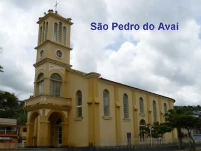 IGREJA DE SO PEDRO, POR OLGA SIMES - SO PEDRO DO AVA - MG