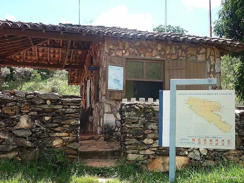 SO ROQUE DE MINAS-MG-ENTRADA DO PARQUE NACIONAL DA SERRA DA CANASTRA-FOTO:SILVIA SCHUMACHER - SO ROQUE DE MINAS - MG