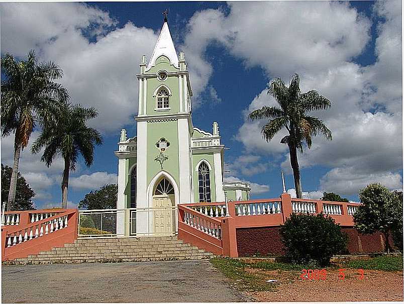 SO VICENTE DE MINAS-MG-IGREJA DE SO VICENTE DE PAULA-FOTO:GERALDO SALOMO  - SO VICENTE DE MINAS - MG