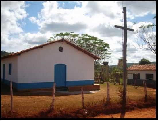 CAPELA DE SO VICENTE DE PAULO NA COMUNIDADE DO BIA EM SENADOR MODESTINO GONALVES-MG-FOTO:EDSON RAMOS RODRIGUES - SENADOR MODESTINO GONALVES - MG
