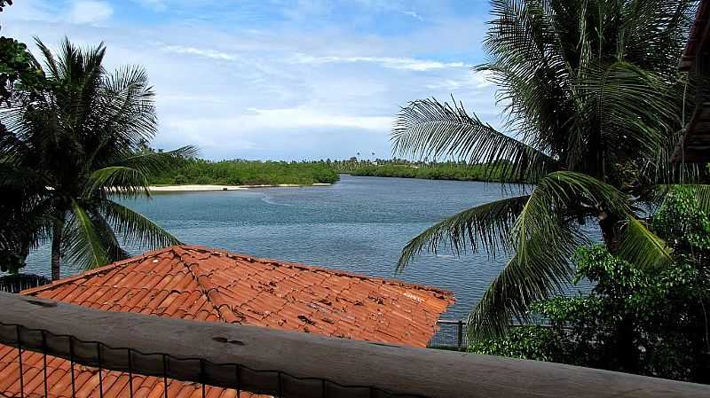 BARRA DO JACUIPE-BA-VISTA DO RIO JACUPE-FOTO:RAUL DI LOLLO - BARRA DO JACUPE - BA