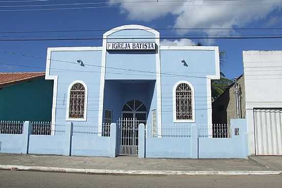 SERRA DOS AIMORS-MG-IGREJA BATISTA-FOTO:CARLOS ROBERTO ROCHA SANTANA - SERRA DOS AIMORS - MG