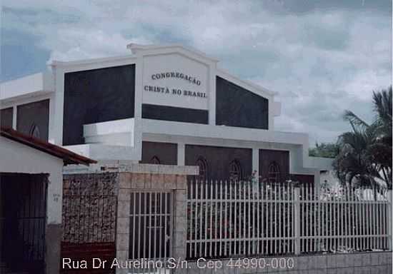 IGREJA DA CONGREGAO CRIST DO BRASIL-FOTO:JOSE CARLOS QUILETTI - BARRA DO MENDES - BA