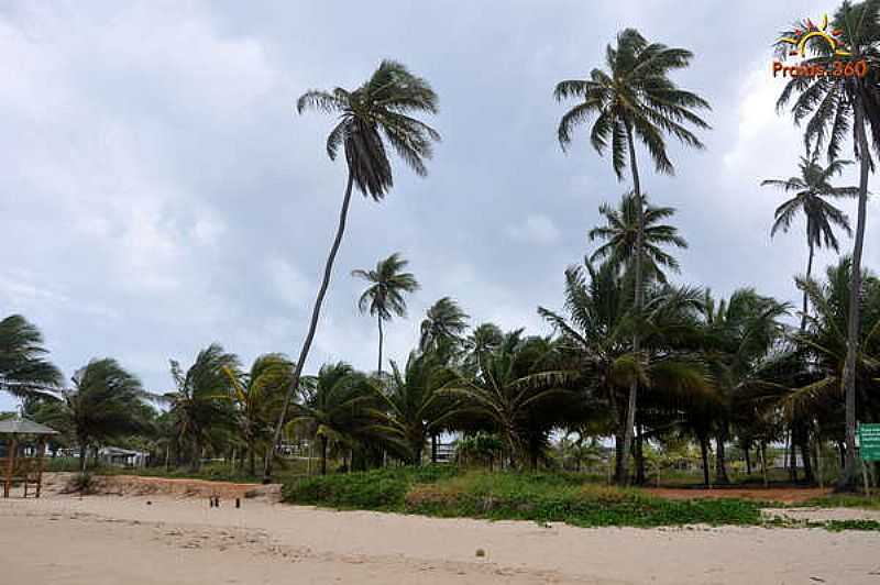 PRAIA DA BARRA DE POJUCA - FOTO PRAIAS 360 - BARRA DO POJUCA - BA