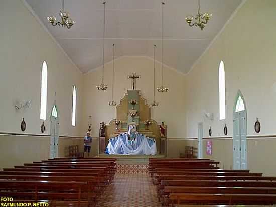 INTERIOR DA CAPELA DE N.SRA.AUXILIADORA EM SOBRAL PINTO-FOTO:RAYMUNDO P NETTO - SOBRAL PINTO - MG