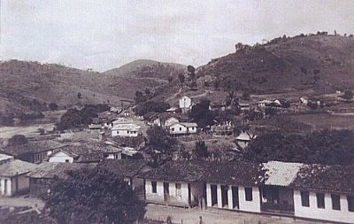 VISTA DA CIDADE EM 1951-FOTO:WELIVAULT  - TABAJARA - MG