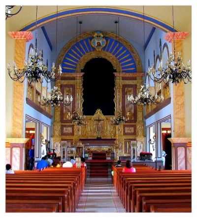 INTERIOR DA IGREJA MATRIZ, POR CLUDIO NETTO - TABULEIRO - MG