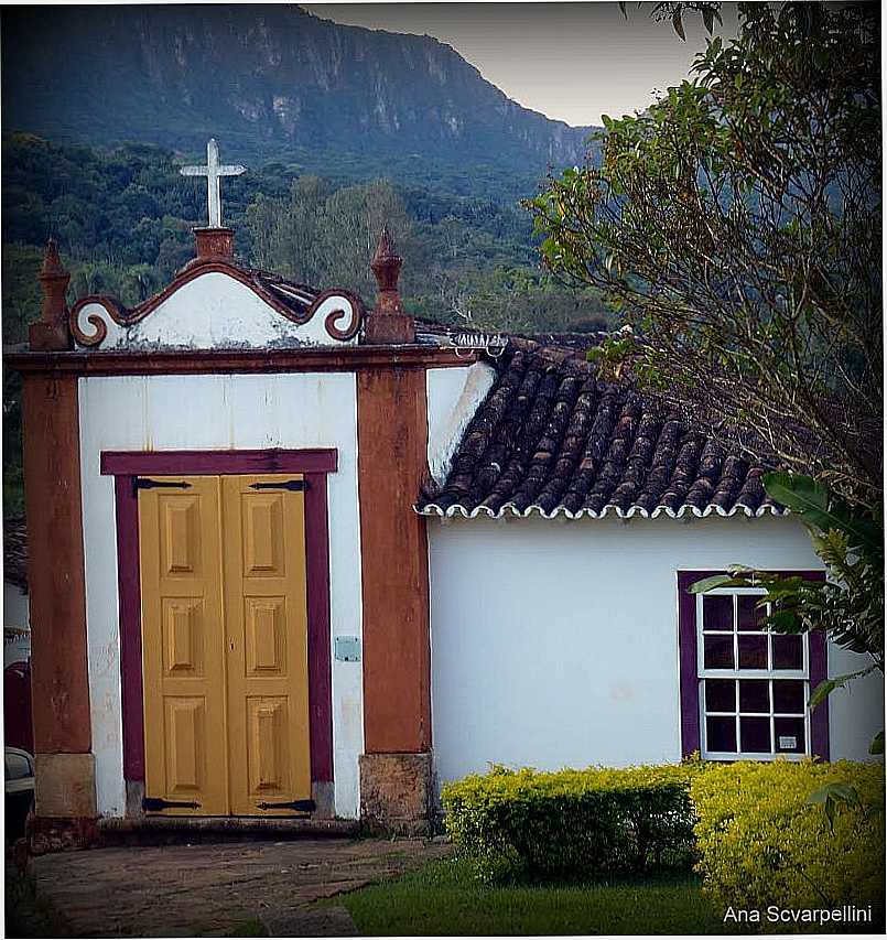 TIRADENTES-MG-CAPELA PASSOS DA PAIXO DE CRISTO-FOTO:ANA MARIA SCARPELLINI - TIRADENTES - MG