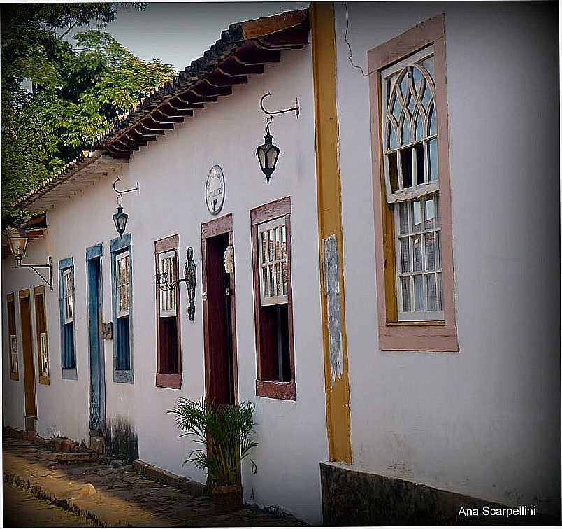 TIRADENTES-MG-CASARIO COLONIAL-FOTO:ANA MARIA SCARPELLINI  - TIRADENTES - MG