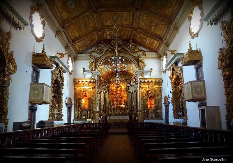 TIRADENTES-MG-INTERIOR DA IGREJA DE SO JOS-FOTO:ANA MARIA SCARPELLINI - TIRADENTES - MG