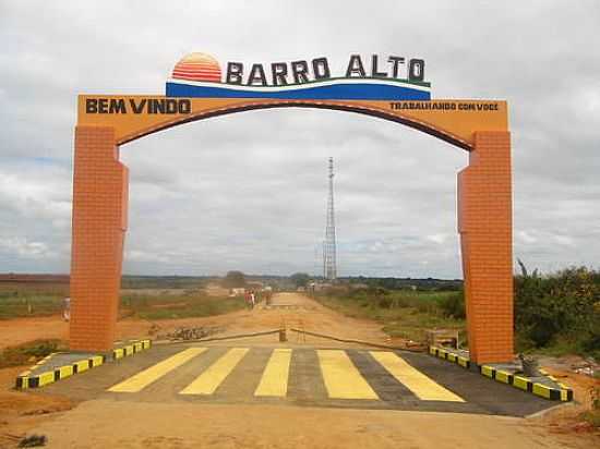 PORTAL DE ENTRADA DE BARRO ALTO-BA-FOTO:LUAN1705 - BARRO ALTO - BA