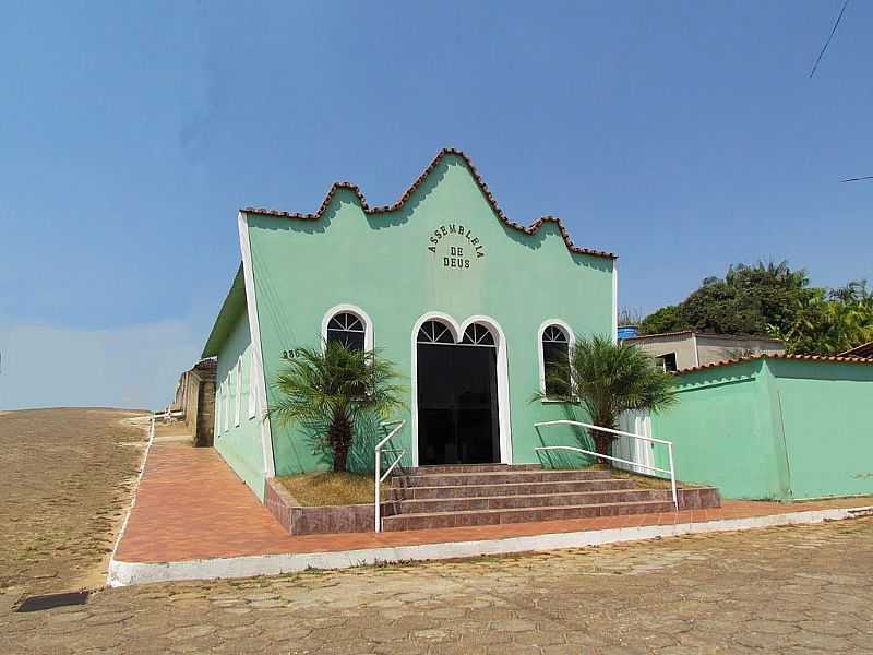 VARGEM BONITA-MG-IGREJA DA ASSEMBLIA DE DEUS-FOTO:ALTEMIRO OLINTO CRISTO - VARGEM BONITA - MG