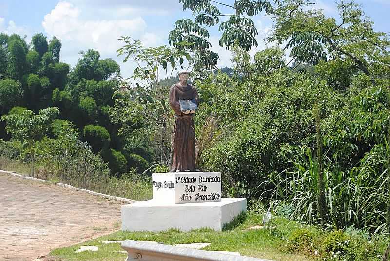 VARGEM BONITA-MG-IMAGEM EM HOMENAGEM  SO FRANCISCO-FOTO:GLUCIO ALMEIDA - VARGEM BONITA - MG