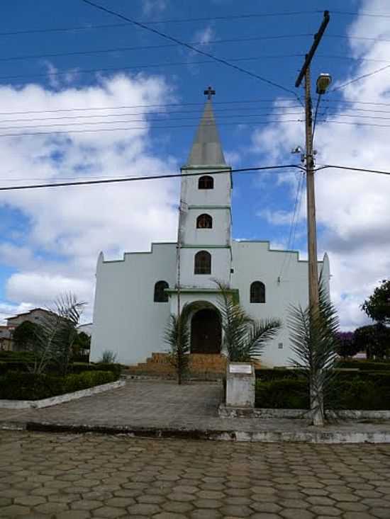 IGREJA MATRIZ EM VARGEM GRANDE DO RIO PARDO-FOTO:GPS MINEIRO - VARGEM GRANDE DO RIO PARDO - MG