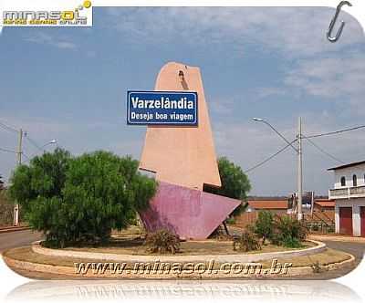 ENTRADA DA CIDADE POR HADSIBNARCELO - VARZELNDIA - MG