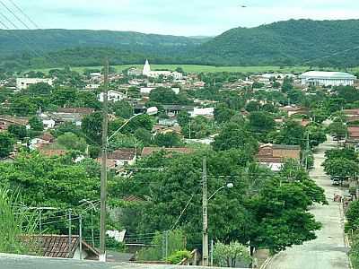 VISTA DA CIDADE-FOTO:MONTANHA - VAZANTE - MG